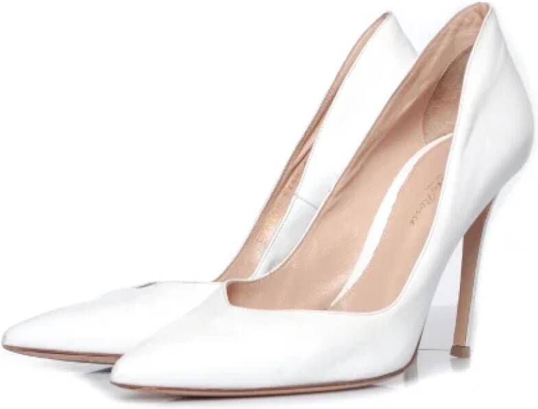 Gianvito Rossi Pre-owned Leather heels White Dames