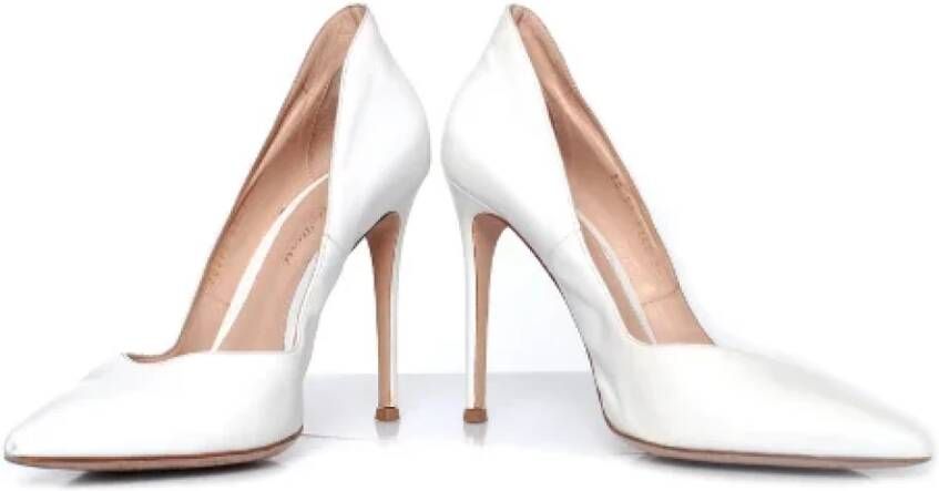 Gianvito Rossi Pre-owned Leather heels White Dames