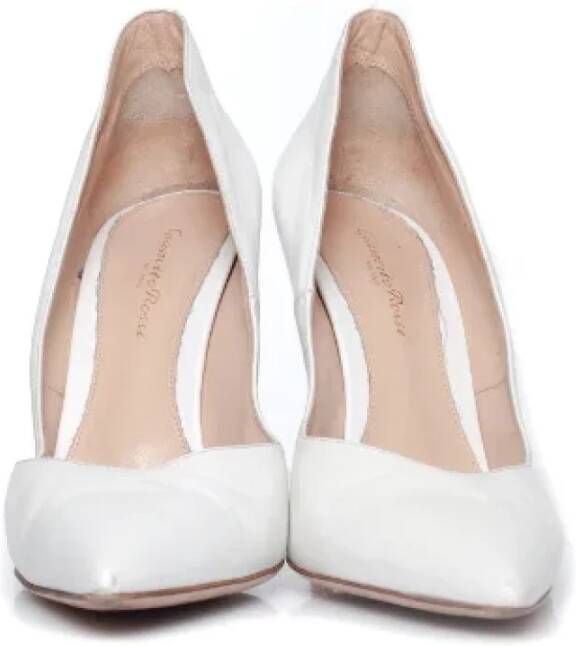 Gianvito Rossi Pre-owned Leather heels White Dames