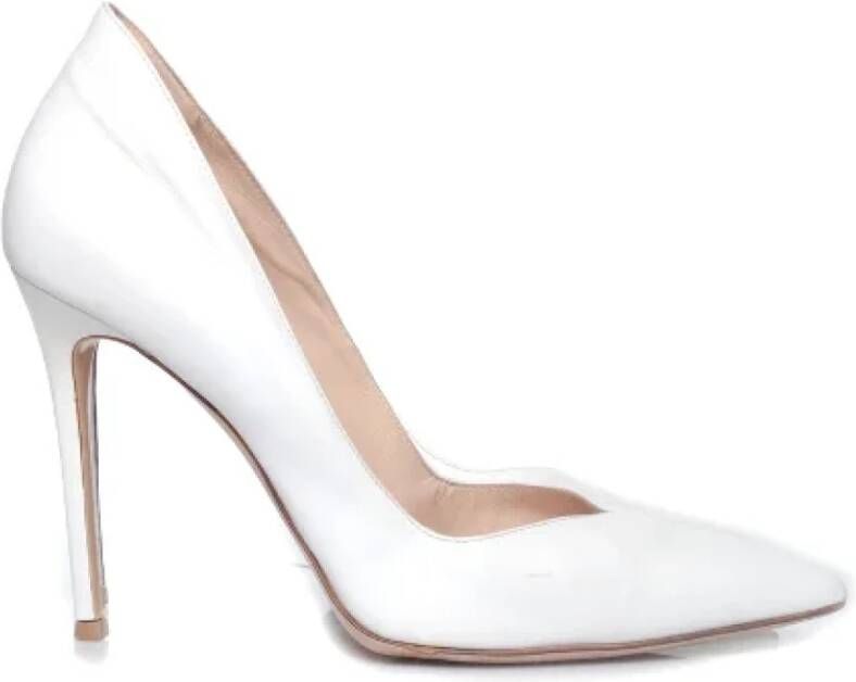 Gianvito Rossi Pre-owned Leather heels White Dames