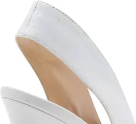 Gianvito Rossi Pre-owned Leather heels White Dames