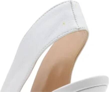 Gianvito Rossi Pre-owned Leather heels White Dames