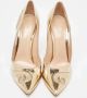 Gianvito Rossi Pre-owned Leather heels Yellow Dames - Thumbnail 3