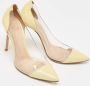 Gianvito Rossi Pre-owned Leather heels Yellow Dames - Thumbnail 4