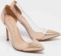 Gianvito Rossi Pre-owned Leather heels Yellow Dames - Thumbnail 4