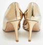 Gianvito Rossi Pre-owned Leather heels Yellow Dames - Thumbnail 4