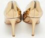 Gianvito Rossi Pre-owned Leather heels Yellow Dames - Thumbnail 4