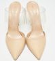 Gianvito Rossi Pre-owned Leather mules Beige Dames - Thumbnail 3