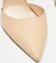 Gianvito Rossi Pre-owned Leather mules Beige Dames - Thumbnail 7