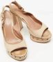 Gianvito Rossi Pre-owned Leather sandals Beige Dames - Thumbnail 4