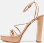 Gianvito Rossi Pre-owned Leather sandals Beige Dames - Thumbnail 2