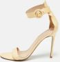 Gianvito Rossi Pre-owned Leather sandals Beige Dames - Thumbnail 2