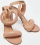 Gianvito Rossi Pre-owned Leather sandals Beige Dames - Thumbnail 4