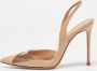 Gianvito Rossi Pre-owned Leather sandals Beige Dames - Thumbnail 2