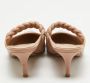 Gianvito Rossi Pre-owned Leather sandals Beige Dames - Thumbnail 5