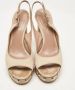 Gianvito Rossi Pre-owned Leather sandals Beige Dames - Thumbnail 3