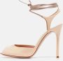 Gianvito Rossi Pre-owned Leather sandals Beige Dames - Thumbnail 2