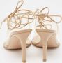 Gianvito Rossi Pre-owned Leather sandals Beige Dames - Thumbnail 5