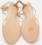 Gianvito Rossi Pre-owned Leather sandals Beige Dames - Thumbnail 6