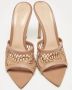 Gianvito Rossi Pre-owned Leather sandals Beige Dames - Thumbnail 2