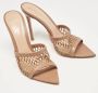 Gianvito Rossi Pre-owned Leather sandals Beige Dames - Thumbnail 3