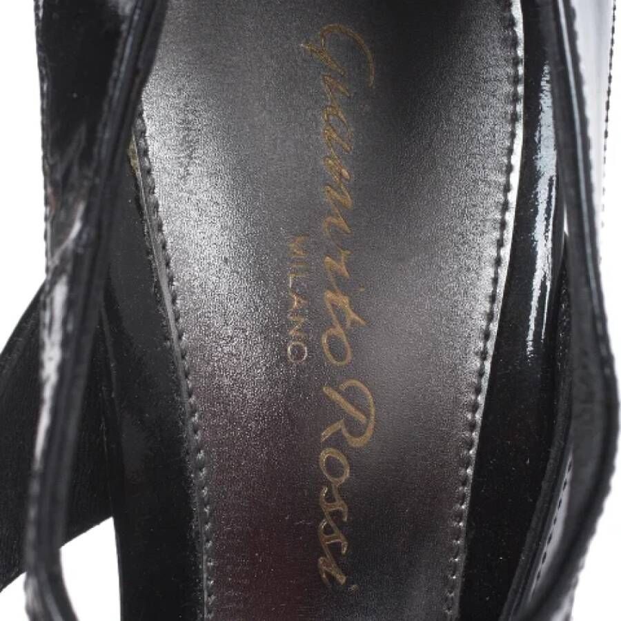 Gianvito Rossi Pre-owned Leather sandals Black Dames