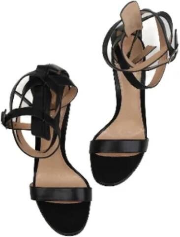 Gianvito Rossi Pre-owned Leather sandals Black Dames