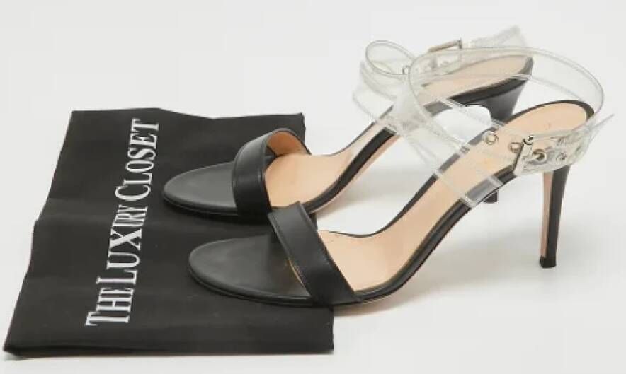 Gianvito Rossi Pre-owned Leather sandals Black Dames