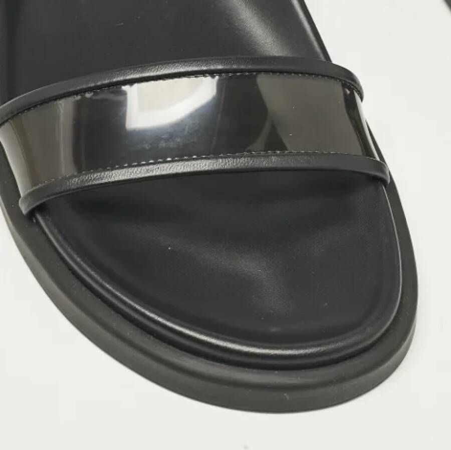 Gianvito Rossi Pre-owned Leather sandals Black Dames