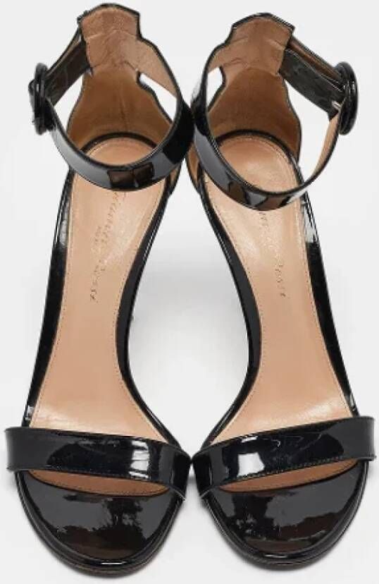 Gianvito Rossi Pre-owned Leather sandals Black Dames