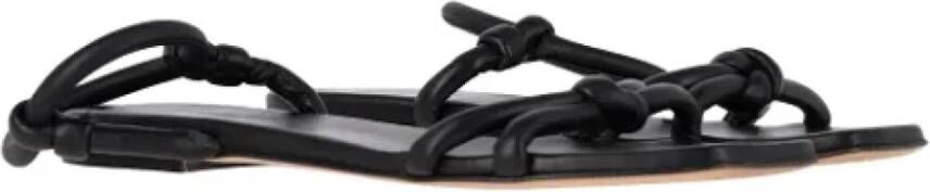 Gianvito Rossi Pre-owned Leather sandals Black Dames