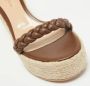 Gianvito Rossi Pre-owned Leather sandals Brown Dames - Thumbnail 7