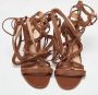 Gianvito Rossi Pre-owned Leather sandals Brown Dames - Thumbnail 2