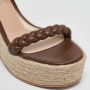 Gianvito Rossi Pre-owned Leather sandals Brown Dames - Thumbnail 5