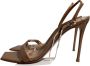 Gianvito Rossi Pre-owned Leather sandals Brown Dames - Thumbnail 4