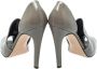 Gianvito Rossi Pre-owned Leather sandals Gray Dames - Thumbnail 4