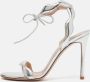 Gianvito Rossi Pre-owned Leather sandals Gray Dames - Thumbnail 2