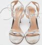 Gianvito Rossi Pre-owned Leather sandals Gray Dames - Thumbnail 3