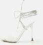 Gianvito Rossi Pre-owned Leather sandals Gray Dames - Thumbnail 2