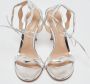 Gianvito Rossi Pre-owned Leather sandals Gray Dames - Thumbnail 3