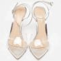 Gianvito Rossi Pre-owned Leather sandals Gray Dames - Thumbnail 3