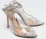 Gianvito Rossi Pre-owned Leather sandals Gray Dames - Thumbnail 4