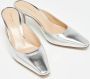 Gianvito Rossi Pre-owned Leather sandals Gray Dames - Thumbnail 3