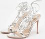 Gianvito Rossi Pre-owned Leather sandals Gray Dames - Thumbnail 3