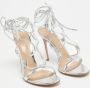 Gianvito Rossi Pre-owned Leather sandals Gray Dames - Thumbnail 4