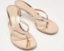 Gianvito Rossi Pre-owned Leather sandals Gray Dames - Thumbnail 4