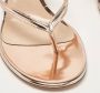 Gianvito Rossi Pre-owned Leather sandals Gray Dames - Thumbnail 7