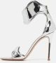 Gianvito Rossi Pre-owned Leather sandals Gray Dames - Thumbnail 2