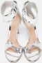 Gianvito Rossi Pre-owned Leather sandals Gray Dames - Thumbnail 3