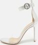 Gianvito Rossi Pre-owned Leather sandals Gray Dames - Thumbnail 2